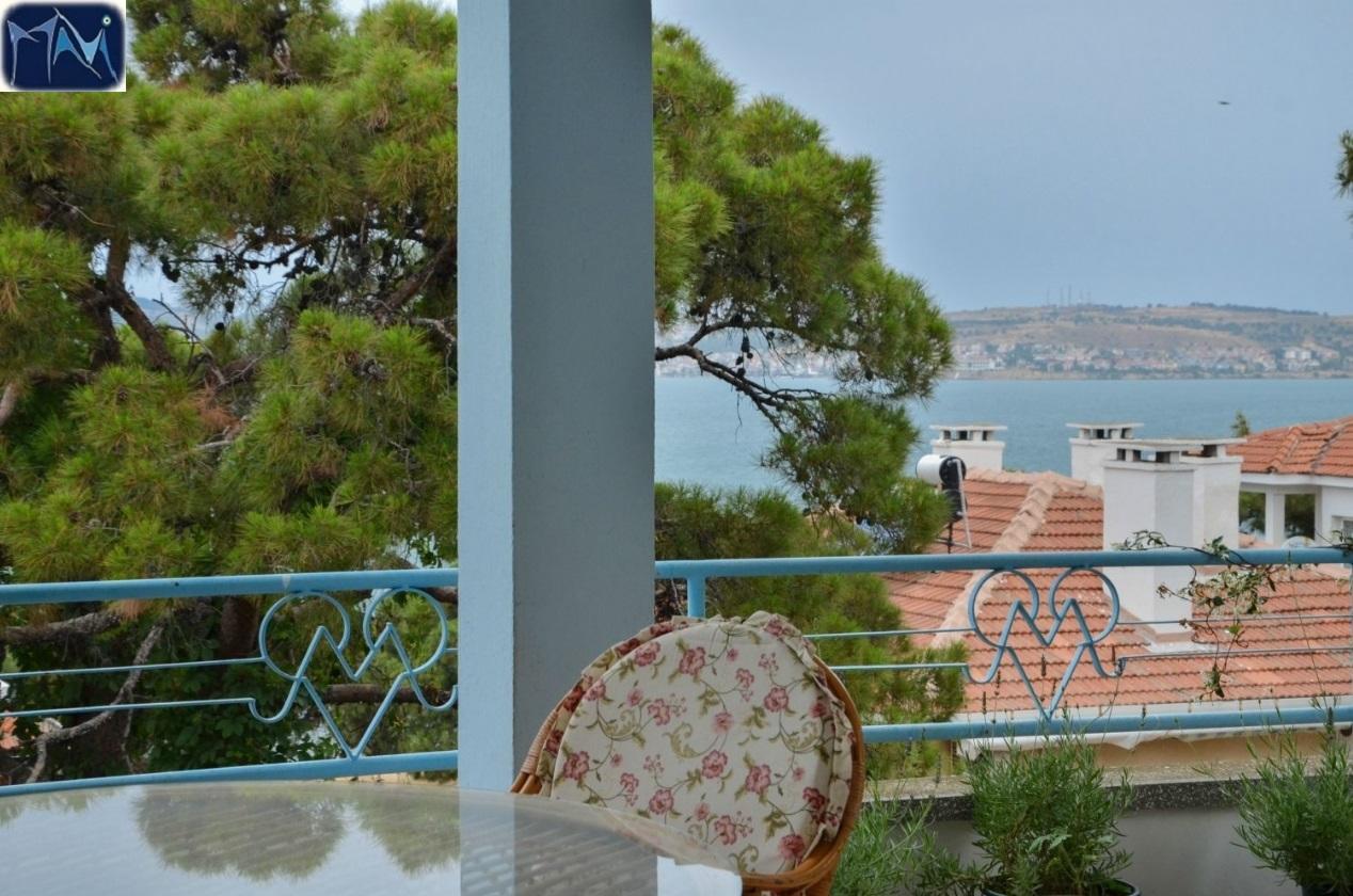 Mavi Pension Hotel Ayvalı Exterior foto